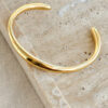 brazalete dorado ajustable para boda